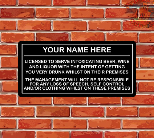 Personalised licensed sell - personalised, to