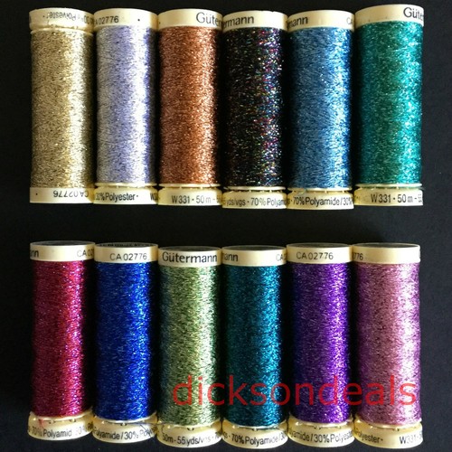 Gutermann metallic effect - metallic,