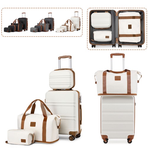 Hard shell abs suitcase - abs+pc, set