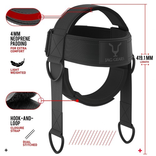 Neck trainer head - harness, for