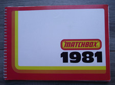 MATCHBOX TOYS 1981 TRADE DEALER CATALOGUE A4 SIZE EX CONDITION SPIRAL BOUND