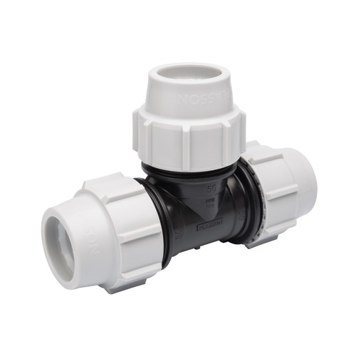 Plasson tee mdpe pipe - tee,