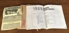 Original 1969 Thunderbird Electrical Drawings Wiring Schematics
