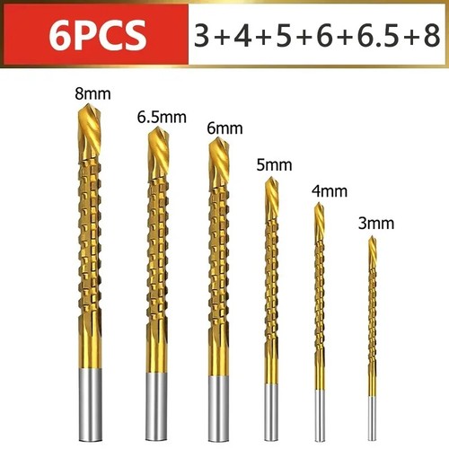6pcs 3mm 8mm side - 3mm-8mm,