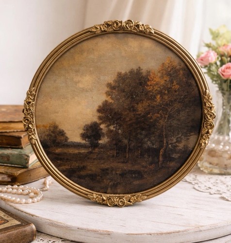 Ornate gold antique style - antique,