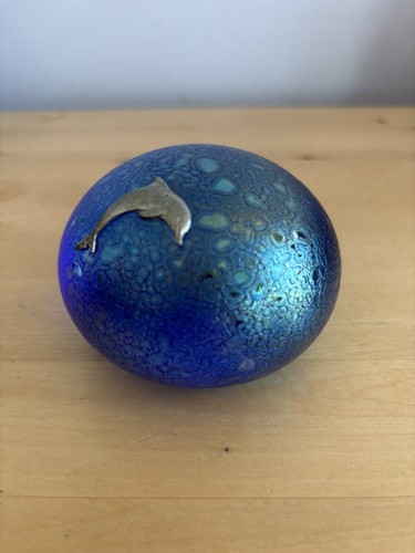 Stunning heron glass blue - stunning,