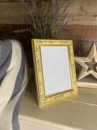Vintage 1980s painted - painted, rosebud