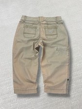 Carhartt Carpenter 3/4 Shorts Womens Size UK 10 Beige Designer Vintage Retro Y2K