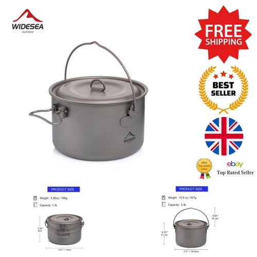 Titanium cookware picnic - titanium,