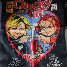 Chucky And Tiffany Tote Bag