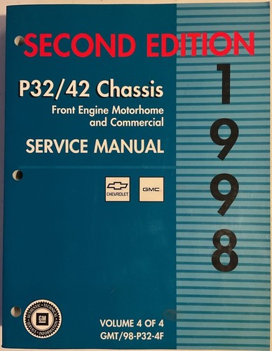 1998 p32 chassis motorhome - 1998, p32/42