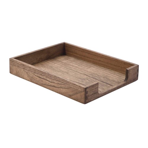 Kirigen wooden letter tray - wooden,