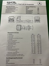 Mercedes Benz 1317L 4 X 2