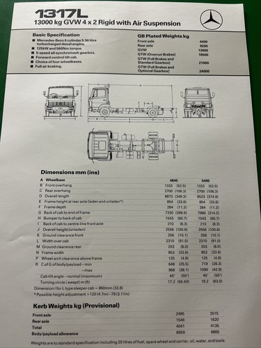 Mercedes benz 1317l 2 - 1317l, 4
