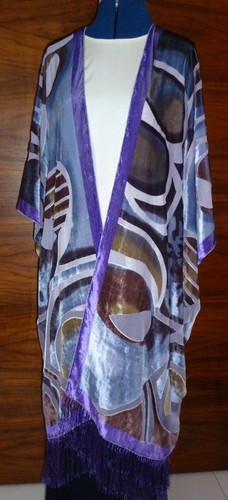 Velvet devore unstructured