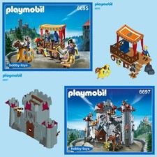 PLAYMOBIL * ROYAL TRIBUNE + BARON'S CASTLE 6695 6696 6697 * SPARE PARTS SERVICE