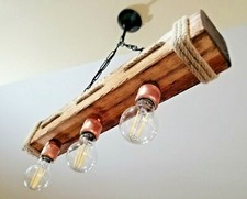 VITA-Wooden Ceiling Light With