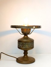 Vintage Brass Oil Lamp