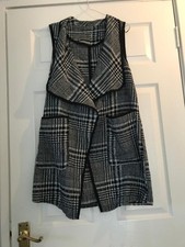 Black and White Check Long