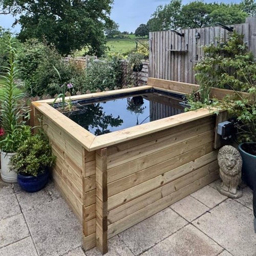 44mm tanalised log wood garden - log,