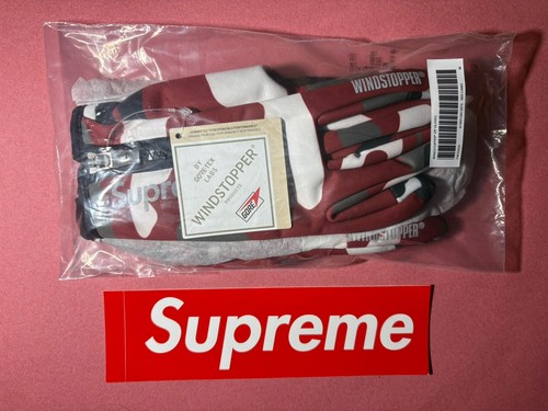 Supreme windstopper zip gloves - supreme,