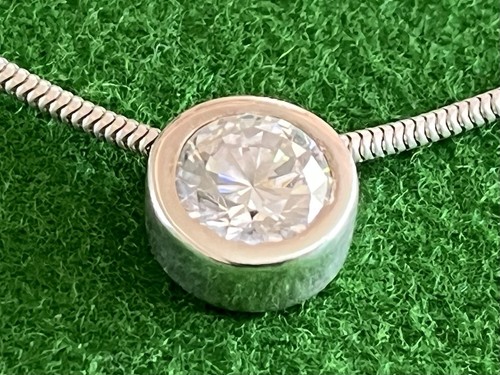 925 sterling silver - silver, diamonique