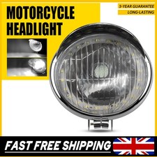Chrome Bullet Headlight Lamp