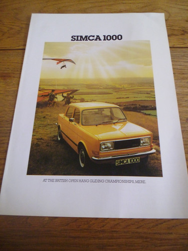 Simca 1000 brochure 1978 - simca,