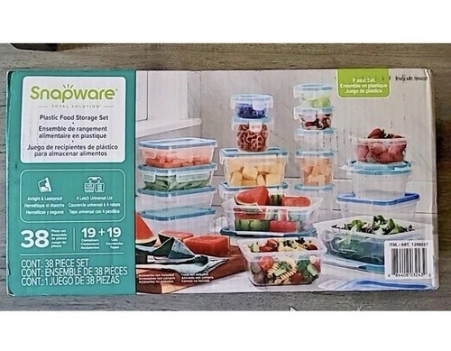 Snapware piece plastic - snapware,