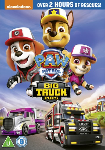 Paw patrol big truck - big, dvd