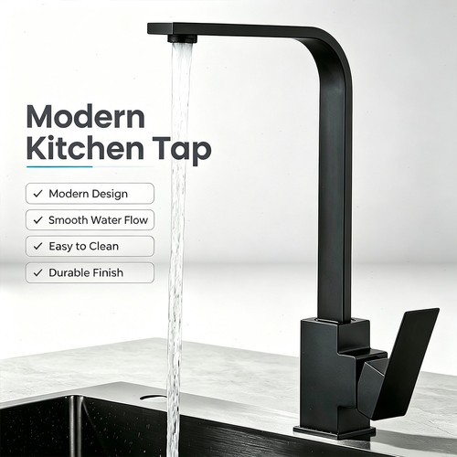 Modern kitchen mixer tap - kitchen,