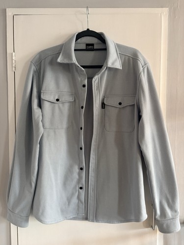 Capo wool blend overshirt - wool,