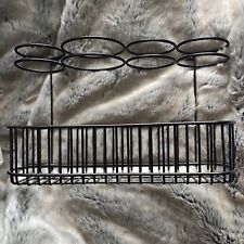 Wall Mounted Hair Dryer Holder Rack Hair Styling Tool Organizer MultiFunctional