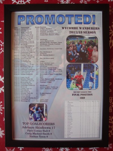 Wycombe wanderers league two - wanderers,