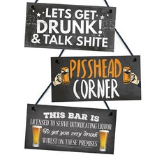 Funny home bar sign bundle - funny,