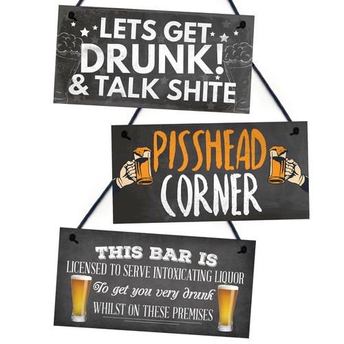 Funny home bar sign - funny, bundle