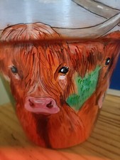 Hand painted Terracotta Pot