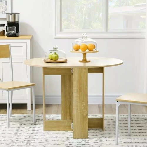Oak brown folding dining - oak,