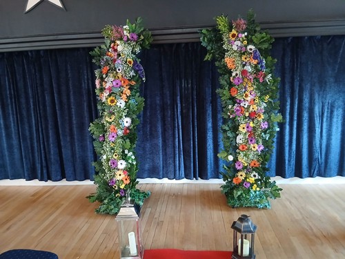 Artificial floral wedding - artificial,
