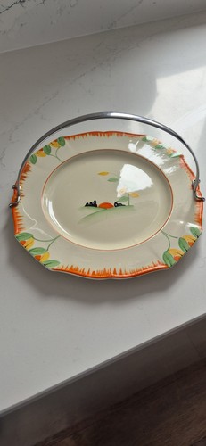 Jhw sons cake plate - cake, with