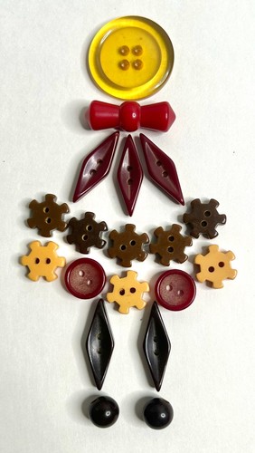 Vintage bakelite buttons - 19,