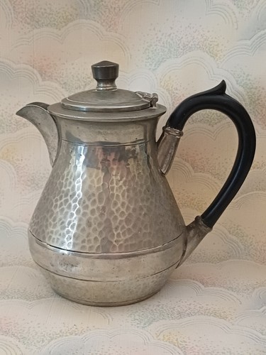 Artistic pewter teapot antique - artistic,