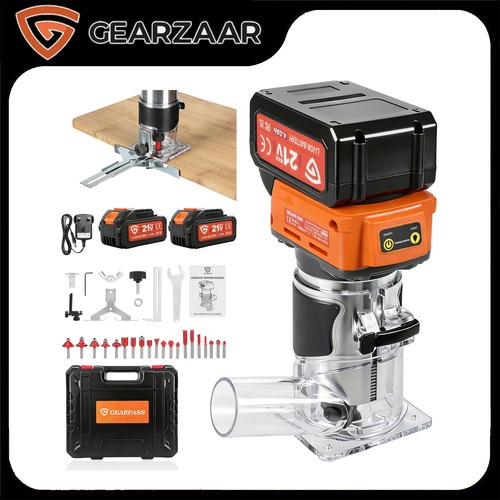 Cordless wood router speed - router, 6-speed