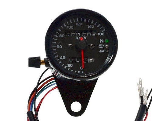 Speedometer 12v motorcycle - 12v,
