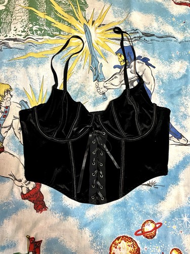 Romwe nwot black velvet - romwe,
