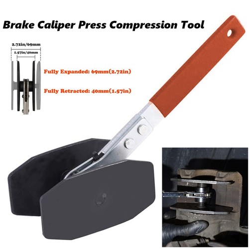 Piston retracting brake - retracting,