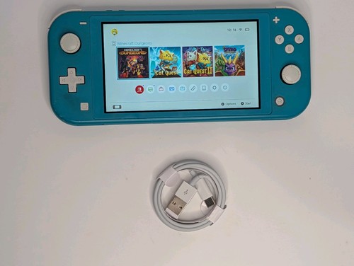 Nintendo switch lite turquoise - switch,