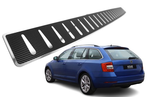 Carbon foiled rear - rear, bumper