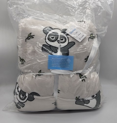 Panda oversized hooded blanket - hooded,