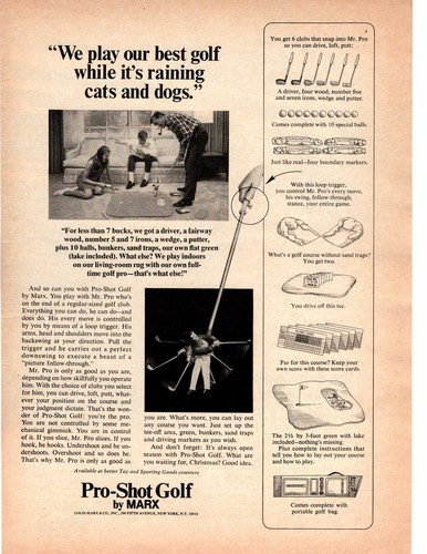 1967 pro shot - golf, by